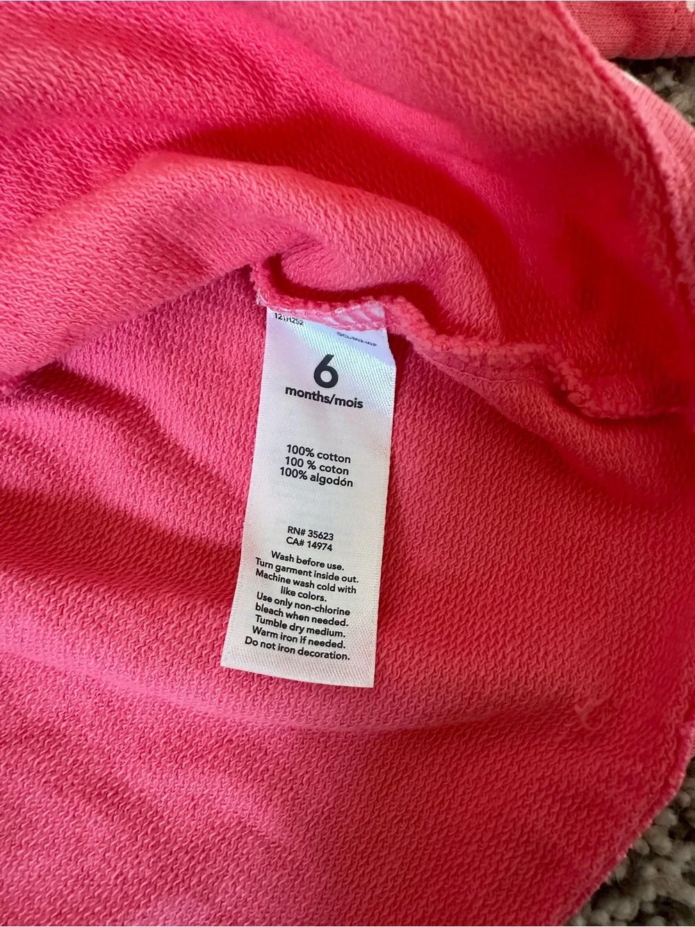 Carters cute pink